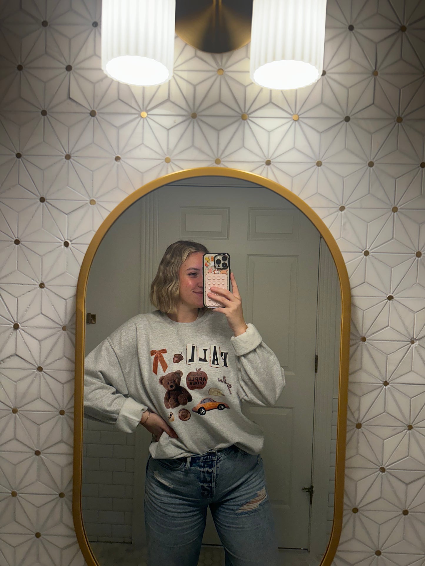 Fall Scrapbook Sweatshirt - Mystery