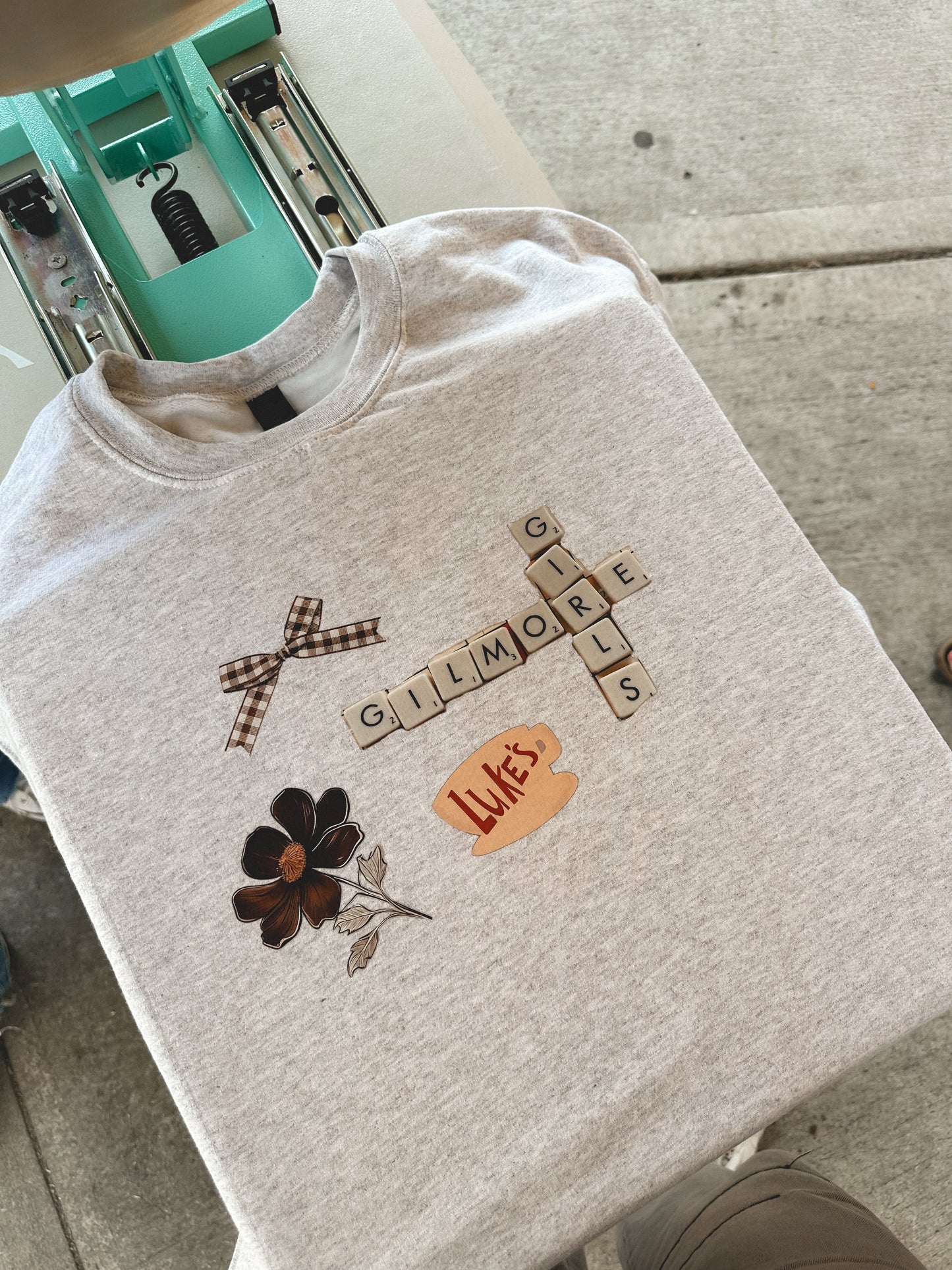 Fall Scrapbook Sweatshirt - Mystery
