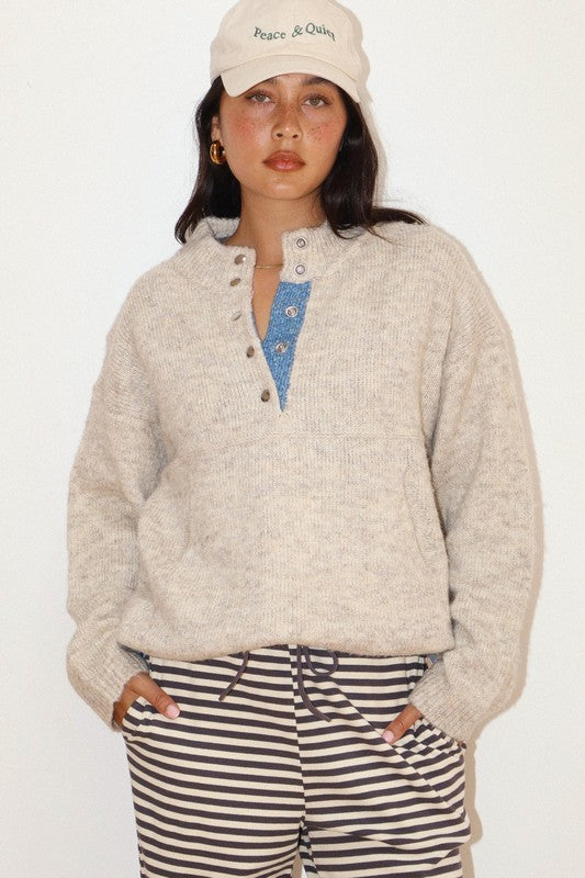 Cozy Up Pull Over Sweater