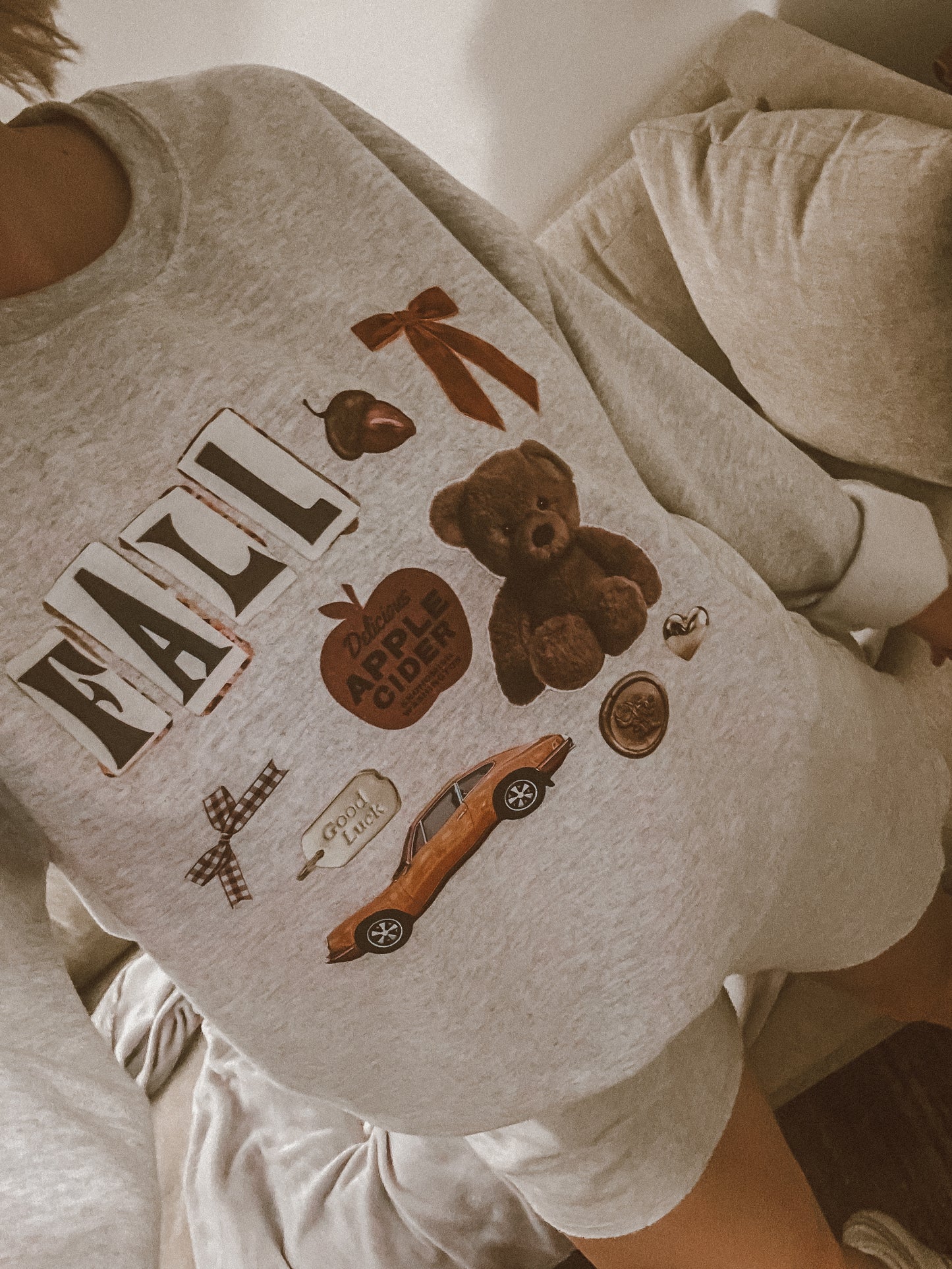 Fall Scrapbook Sweatshirt - Mystery