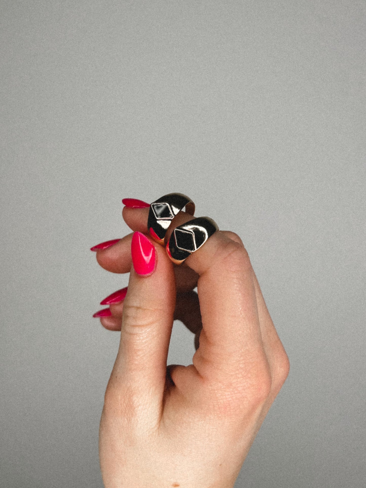 Black and Gold Rings