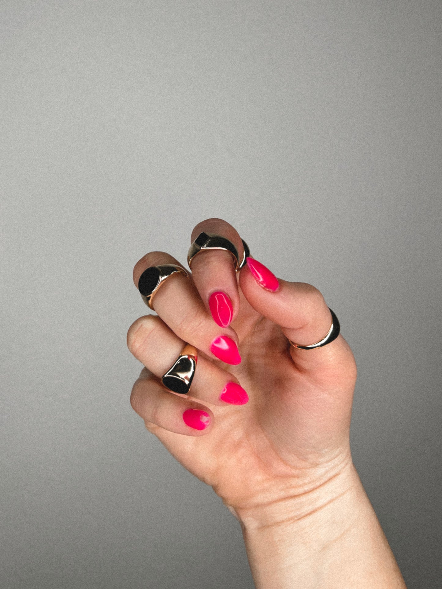 Black and Gold Rings