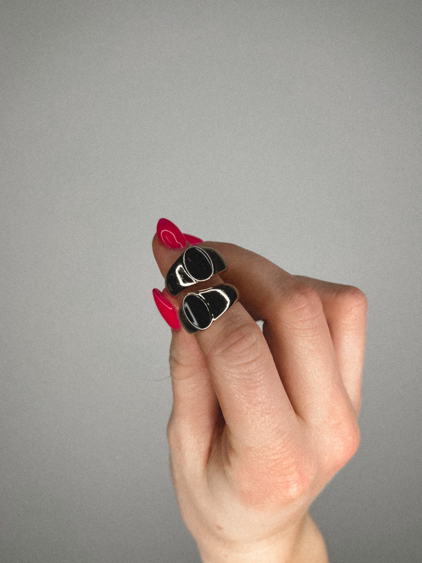 Black and Gold Rings