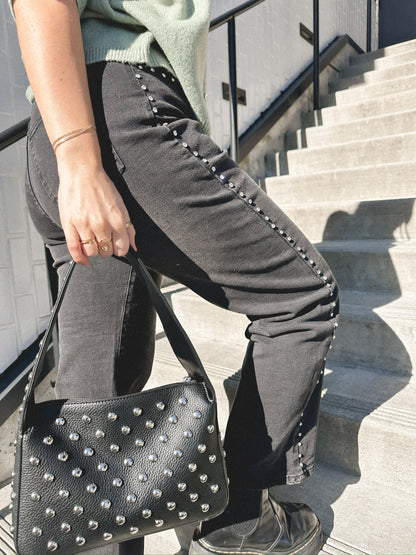 Erin Rhinestone Studded Jean