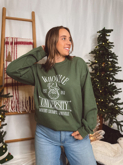 Whoville University -  Holiday Crewneck