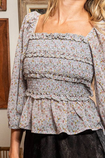 Fall Blooms Top