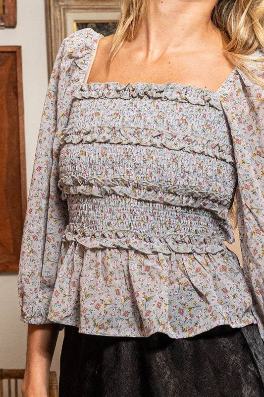 Fall Blooms Top