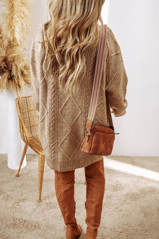 sweater dress in store Maple Knit Sweater Dress – The Ave