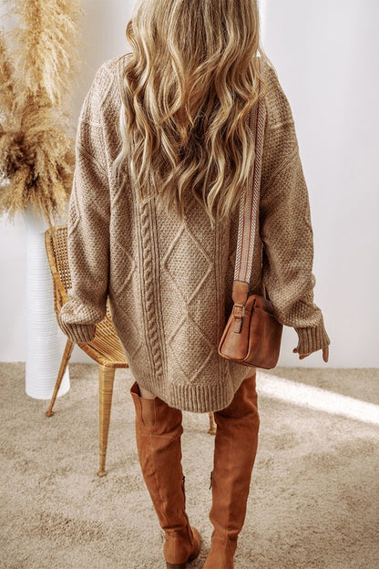 Maple Knit Sweater Dress