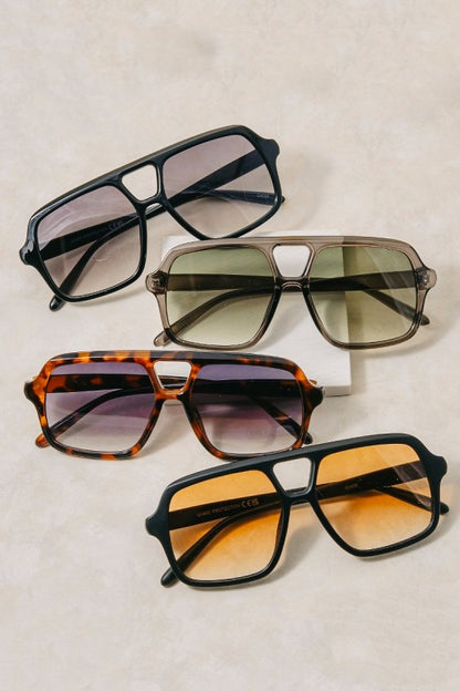 Cruise Control Aviator Sunglasses