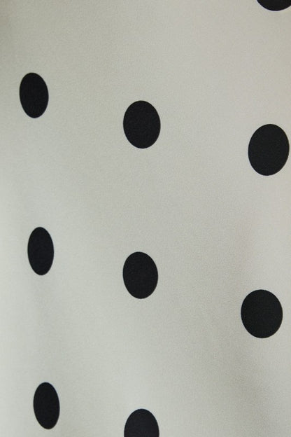 Purley Polka Dot Maxi Skirt