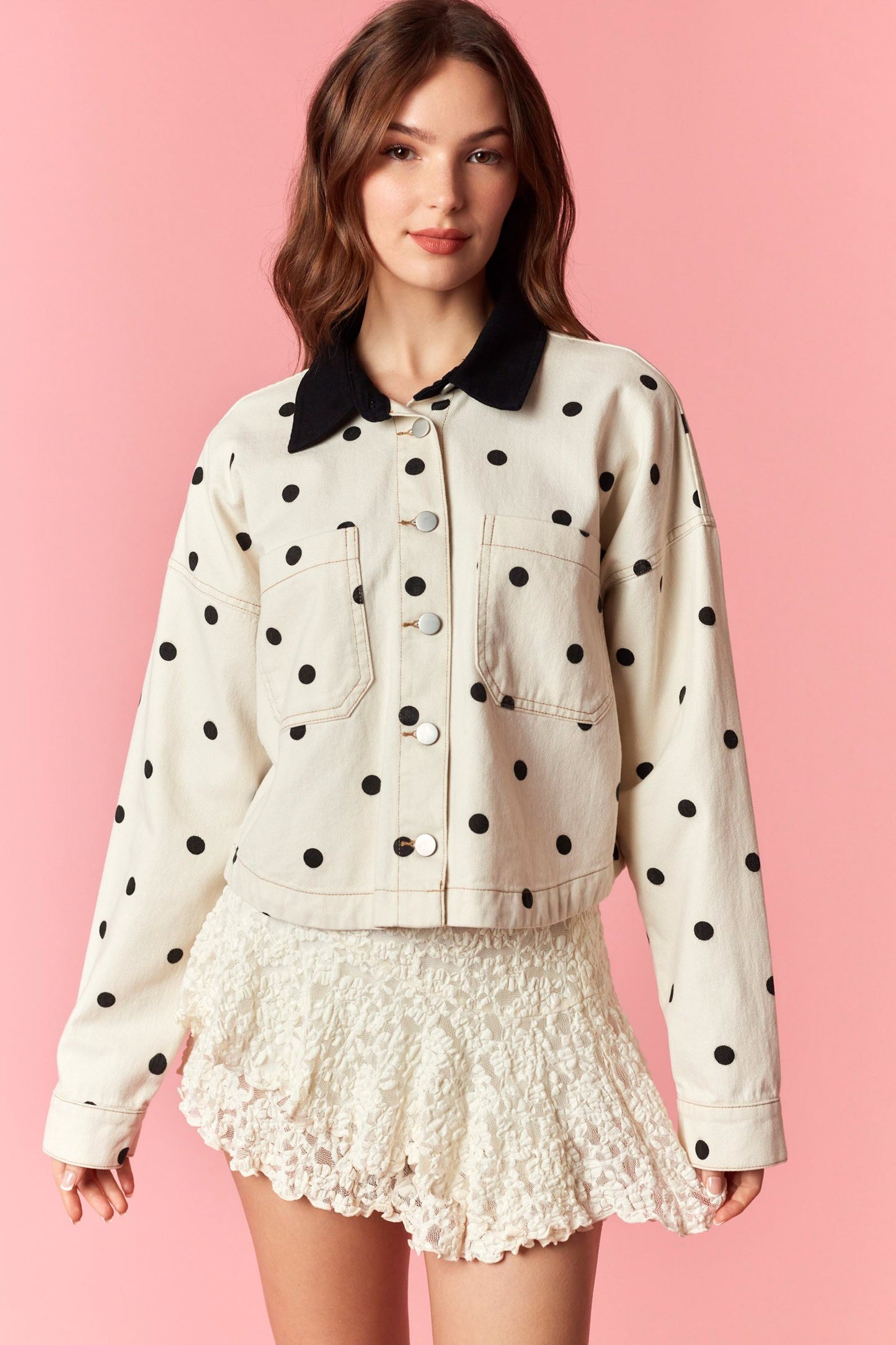 Polka Dot Jacket