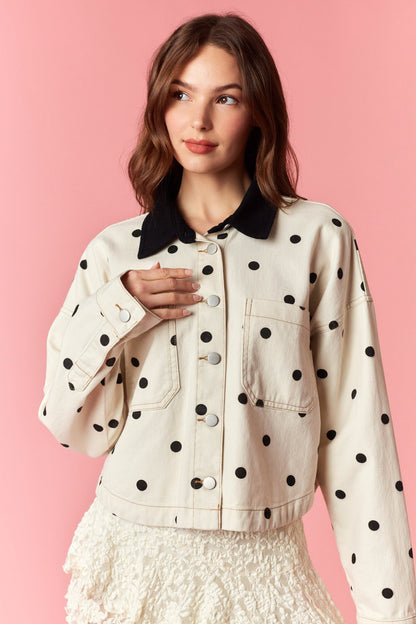 Polka Dot Jacket