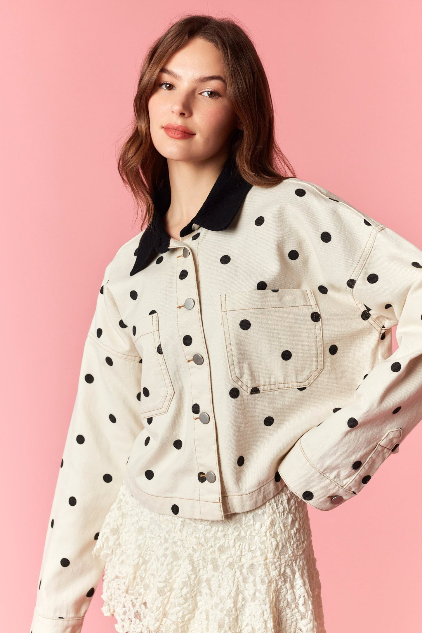 Polka Dot Jacket