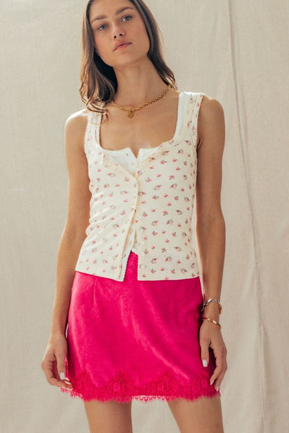 Ditsy Floral Tank