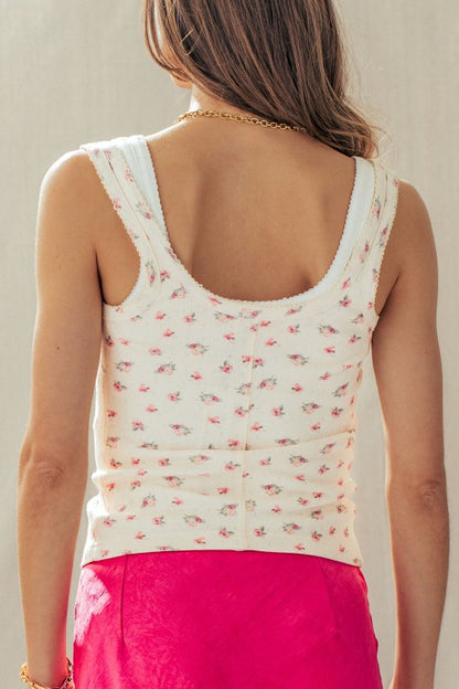Ditsy Floral Tank
