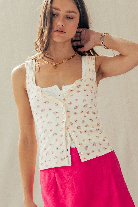 Ditsy Floral Tank