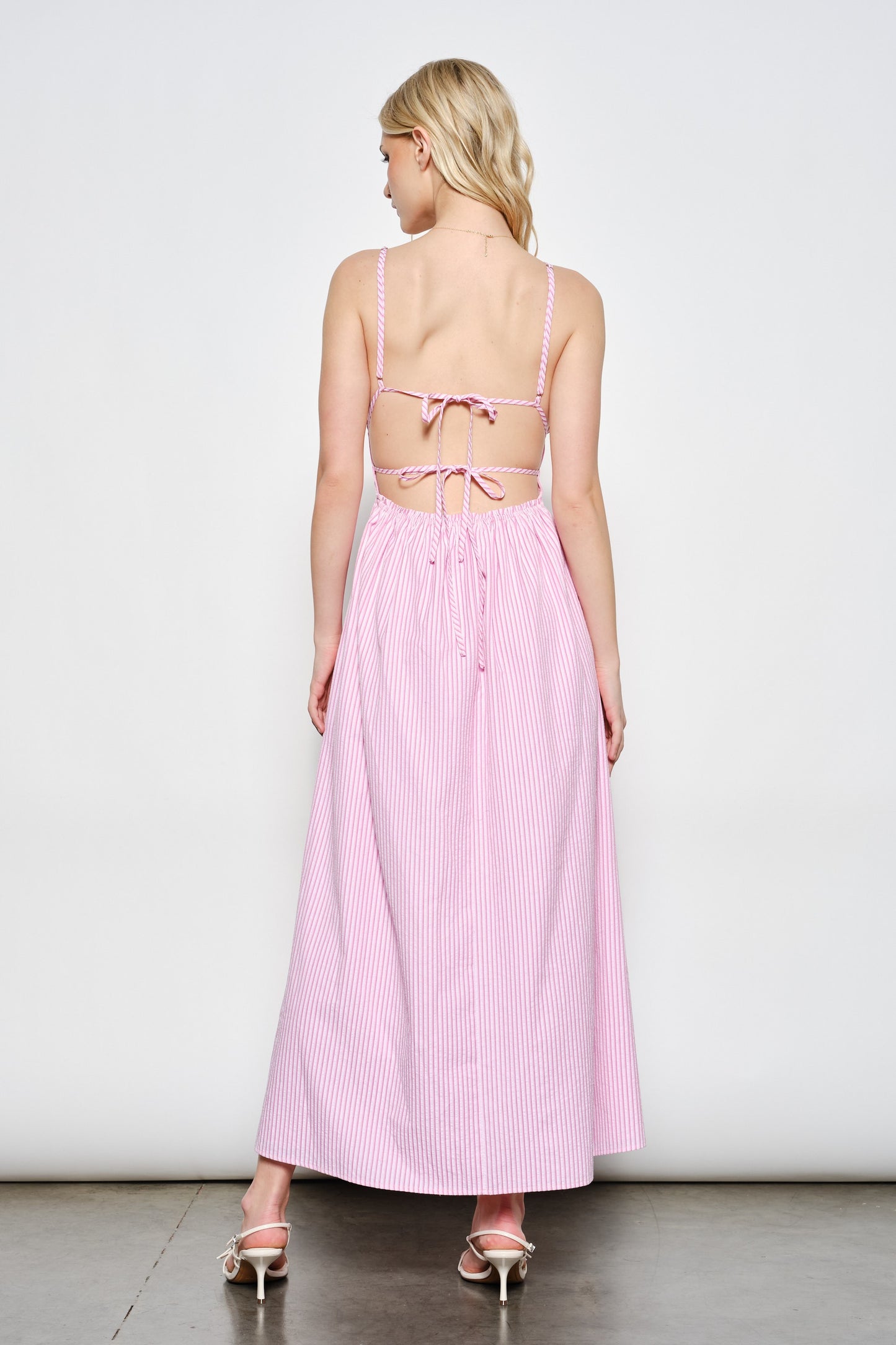 Matilda Striped Maxi Dress