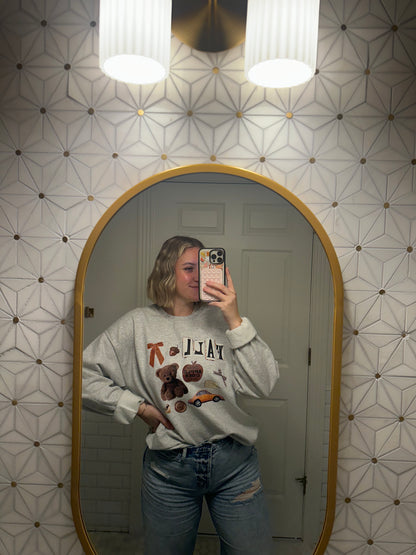 Fall Scrapbook Sweatshirt - Mystery