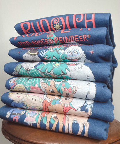 Rudloph and Friends -  Holiday Crewneck