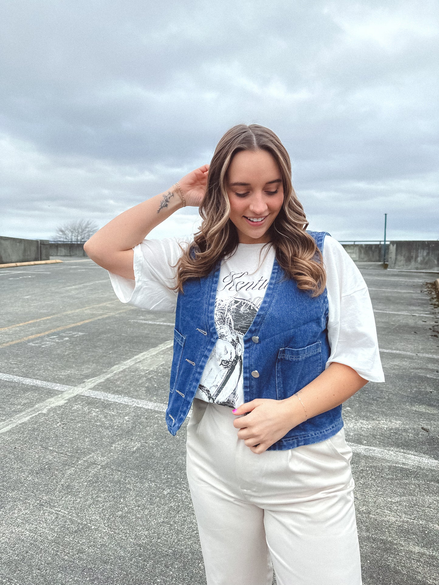 Blue Jean Baby -Denim Vest