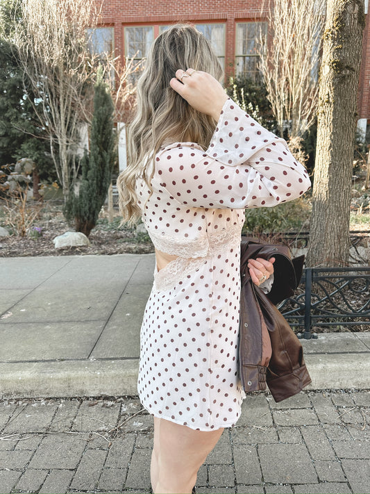 Pretty Little Polka Dot Dress