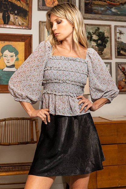 Fall Blooms Top