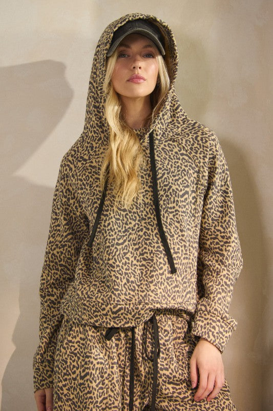 The Ave Cheetah Hoodie