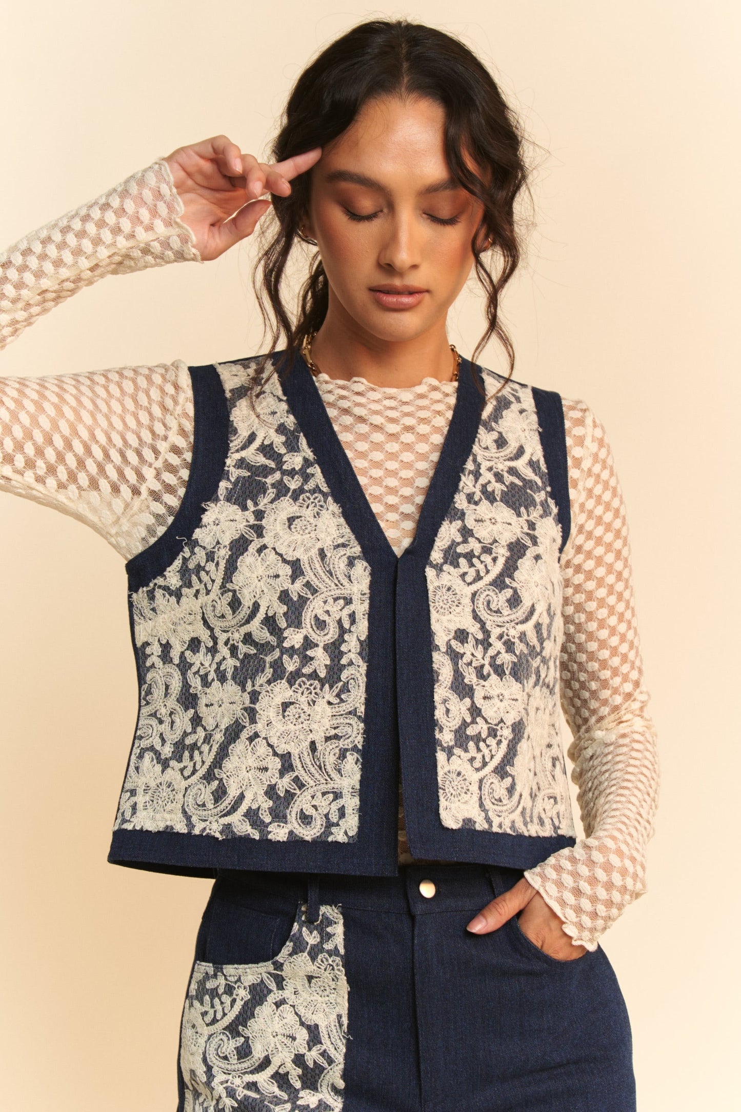 Midnight Cowgirl Vest