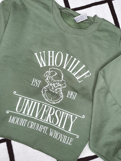 Whoville University -  Holiday Crewneck