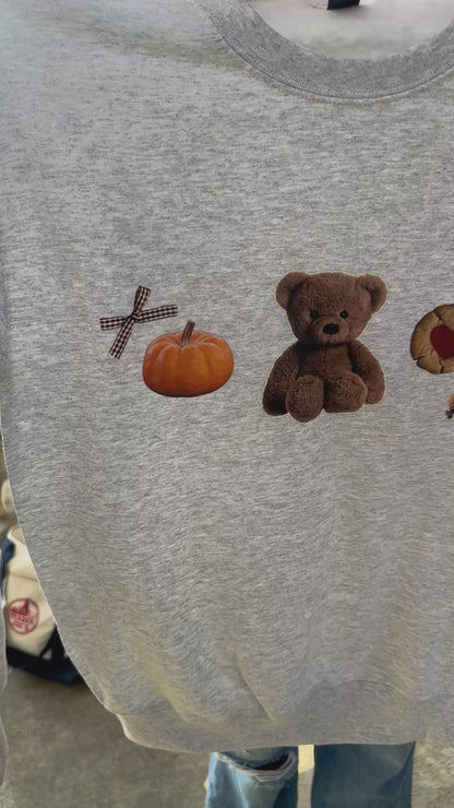 Fall Scrapbook Sweatshirt - Mystery